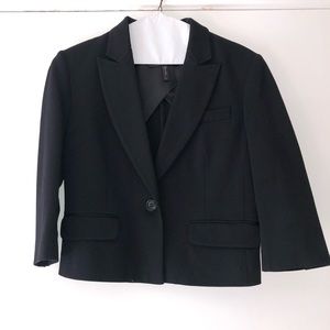 BCBGMaxAzria Black Stretchy Blazer